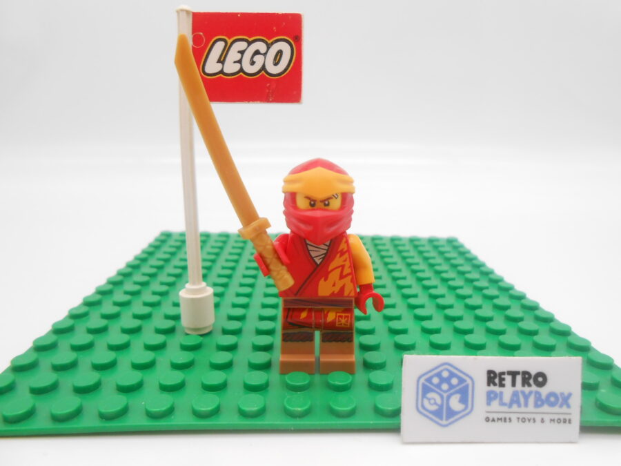 LEGO Minifigur Figur Ninjago njo745 Kai mit Schwert guter Zustand