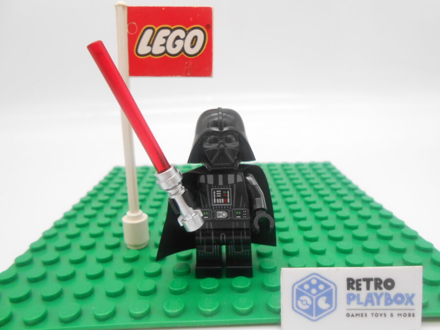LEGO Minifigur Star Wars SW1228 Darth Vader mit Lichtschwert guter Zustand