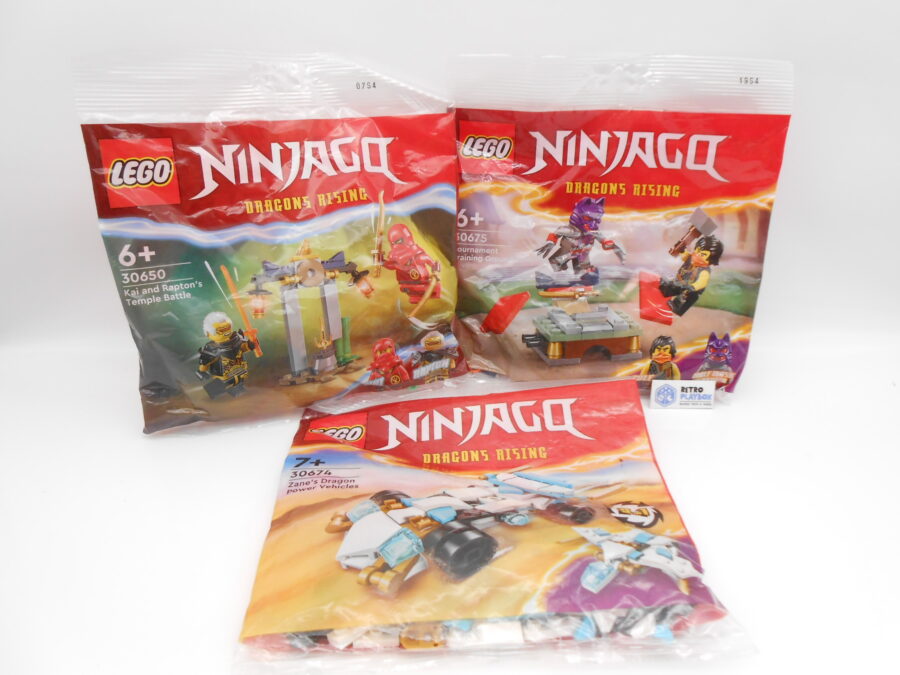 LEGO Ninjago Set Polybags 30650, 30674, 30675 Dragons Rising Bundle