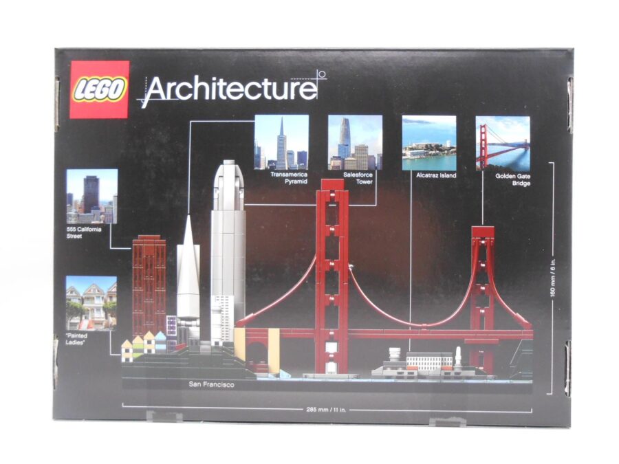 LEGO San Francisco 21043 Architektur Set mit Box und Anleitung Neu Sealed