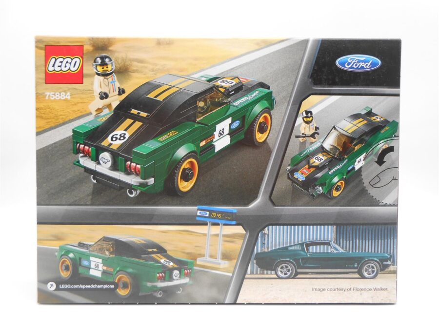 LEGO Speed Champions 75884: 1968 Ford Mustang Fastback NEU OVP