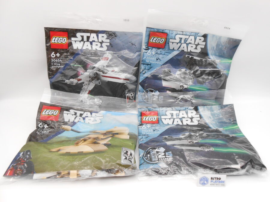 LEGO Star Wars Set Polybags 30680, 2x 30685, 30654 Bundle