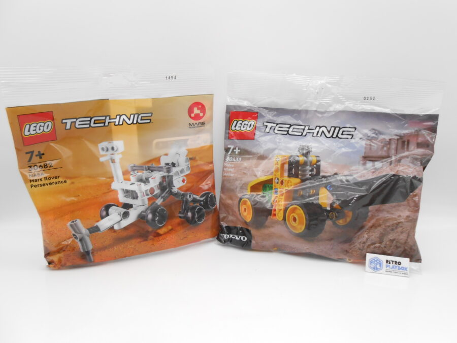 LEGO Technic 30433 + 30682 Nasa Mars Rover Volvo Polybag Bundle