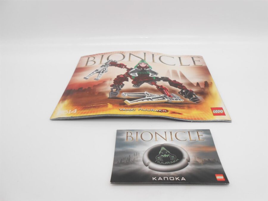 LEGO Technic BIONICLE 8614 VAHKI NUURAKH vollständig Retro