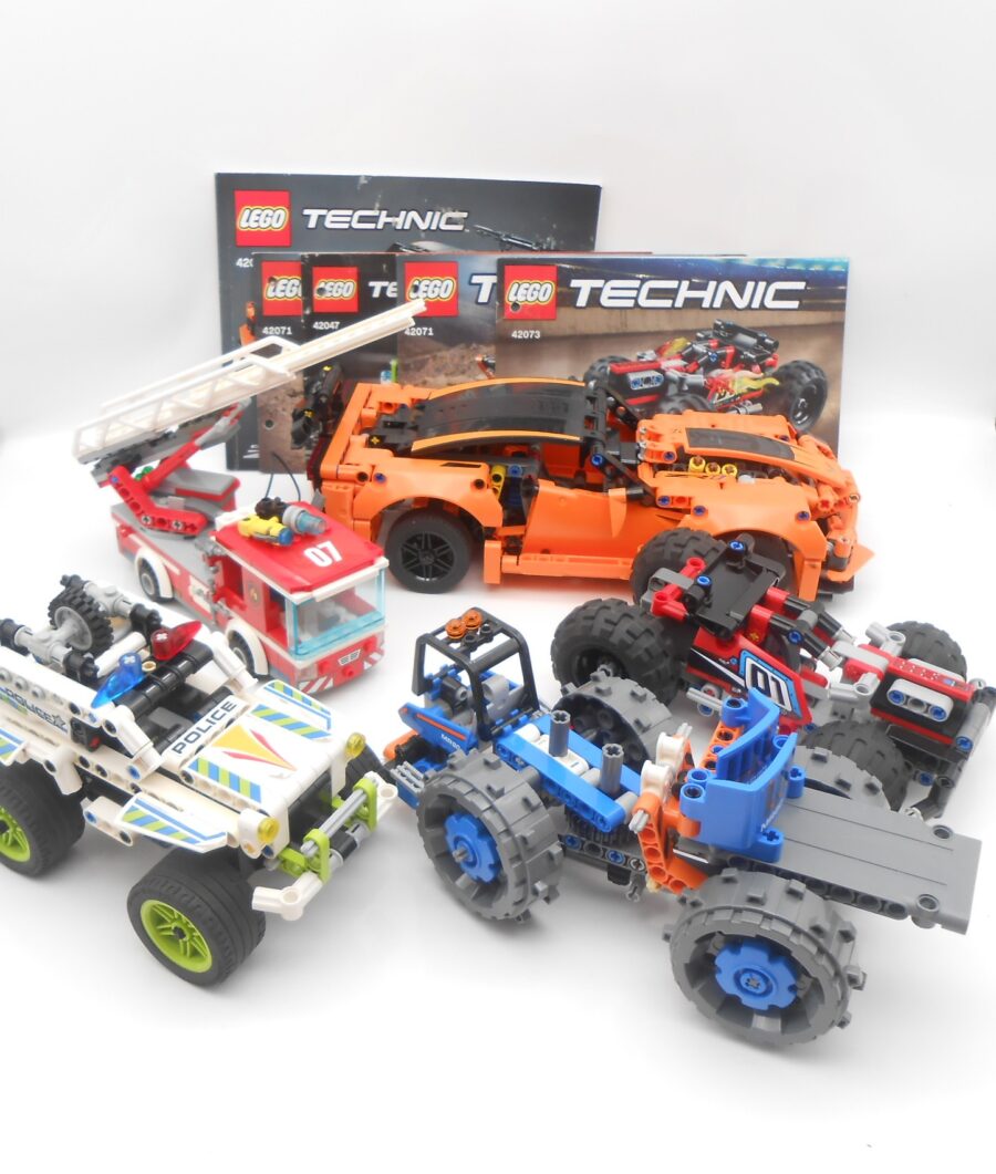 Lego Technic Konvolut 60107, 42047, 42093, 42071, 42073 unvollständig