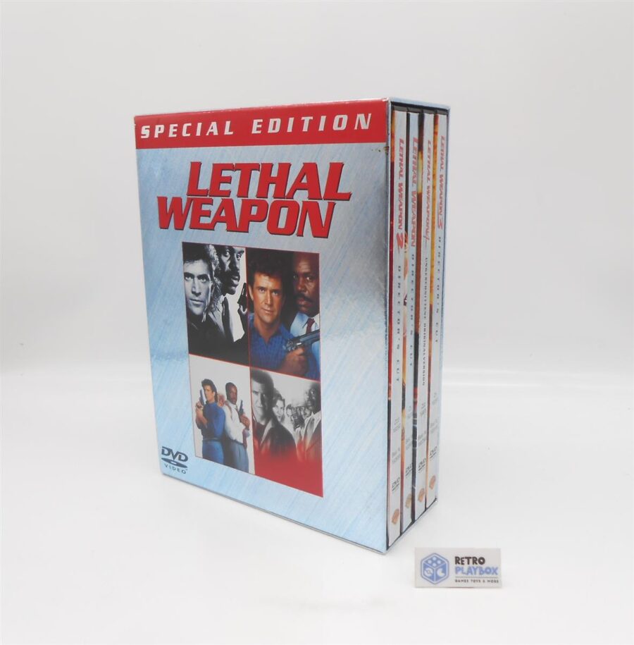LETHAL WEAPON DVD BOX Special Edition FSK18 Deutsch