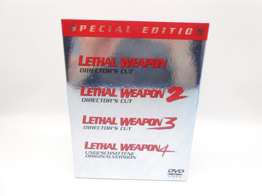 LETHAL WEAPON DVD BOX Special Edition FSK18 Deutsch