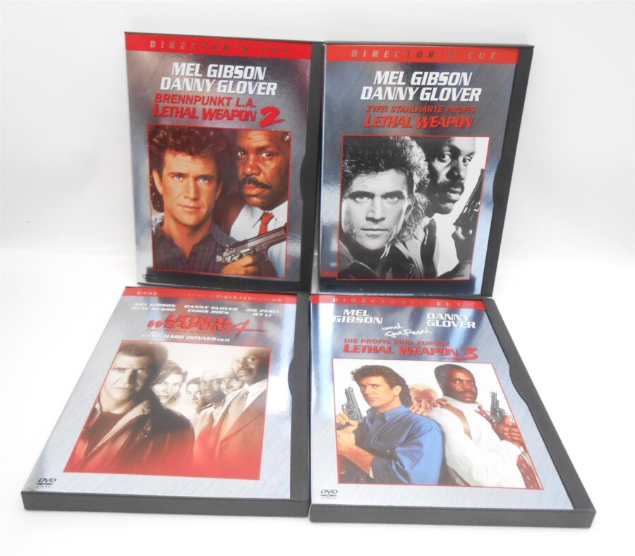 LETHAL WEAPON DVD BOX Special Edition FSK18 Deutsch