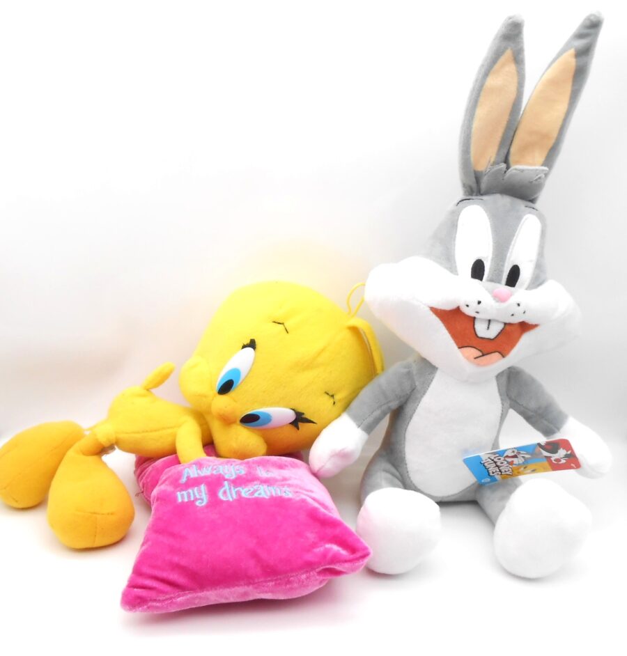 Looney Tunes Kuscheltier Bugs Bunny & Tweety Plüschtier ca30cm