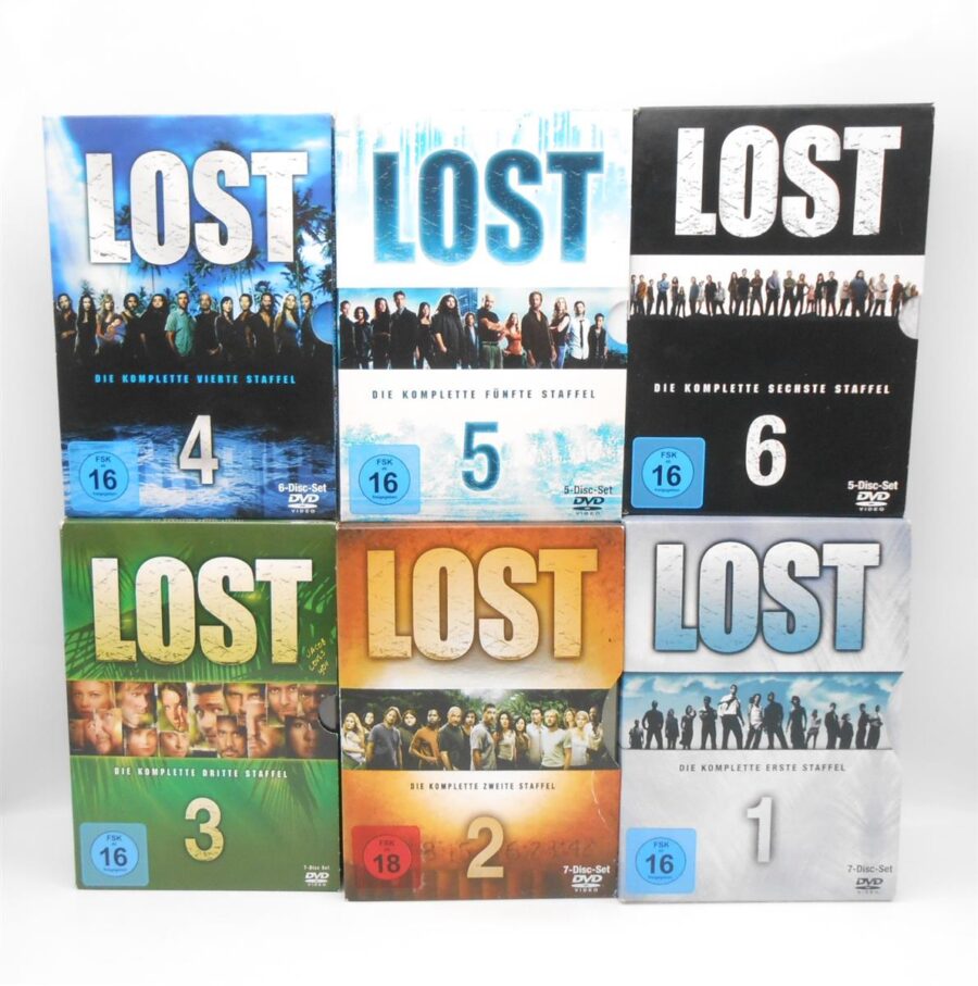 LOST Staffel 1-6 komplette Serie DVD