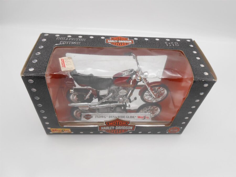 Maisto Harley Davidson FXDWG Dyna Wide Glide Modell OVP1:18 Retro 1997