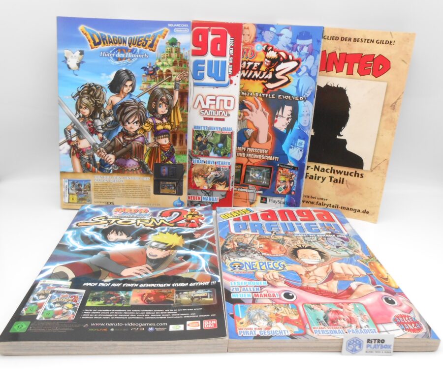 Manga Preview Bundle 6 Stück Carlsen Comics Kult 2008-2011