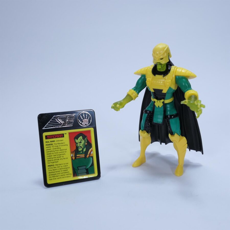 Marvel Actionfigur Figur IRON MAN MANDARIN Deluxe Toy Biz Retro 1994