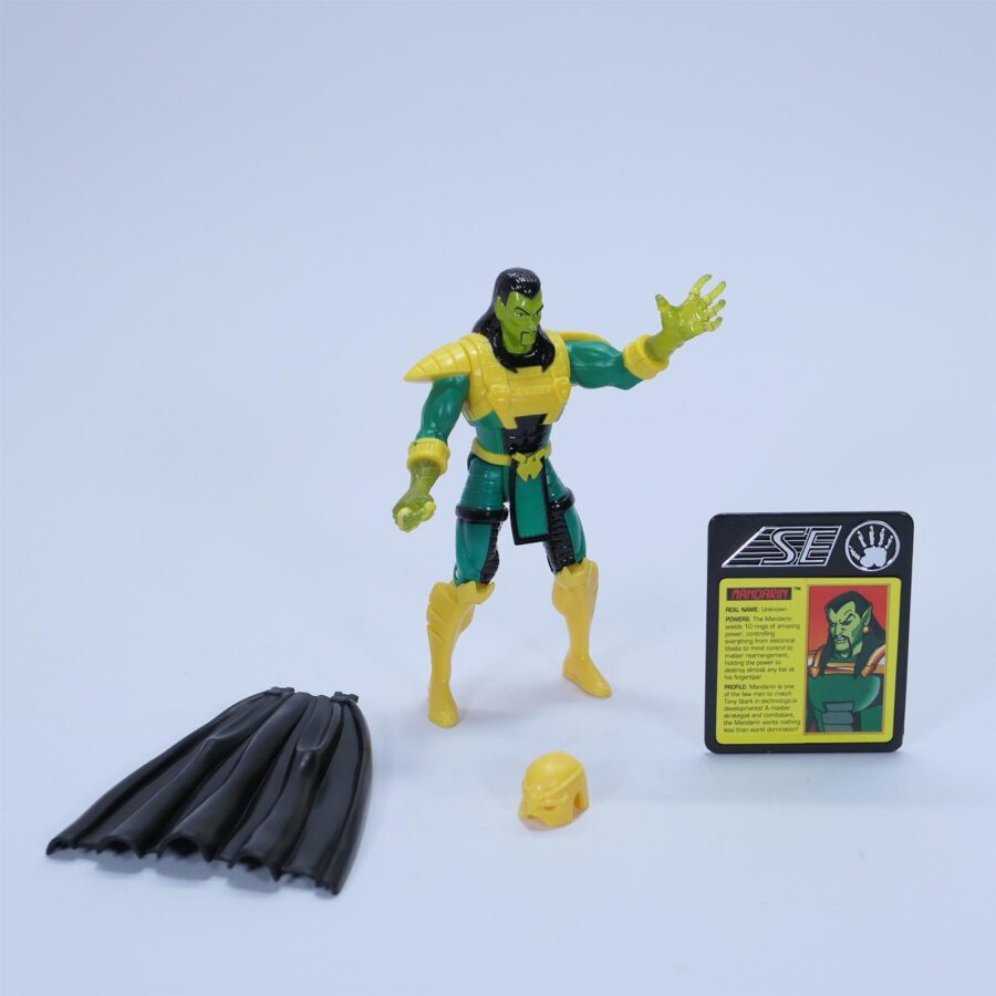 Marvel Actionfigur Figur IRON MAN MANDARIN Deluxe Toy Biz Retro 1994