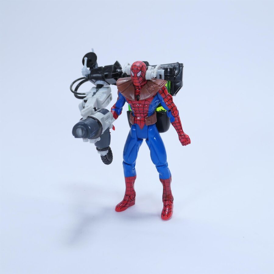Marvel Actionfigur Figur SPIDER-MAN + Waffe TOP Zustand Retro 1996