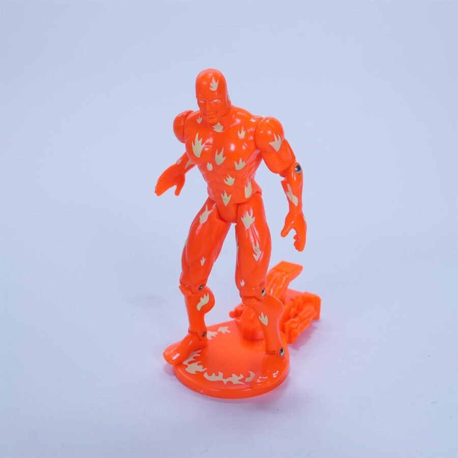 Marvel Fantastic Four HUMAN TORCH Actionfigur Figur Toy Biz Retro 1994