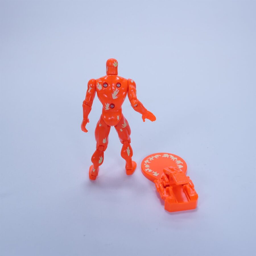 Marvel Fantastic Four HUMAN TORCH Actionfigur Figur Toy Biz Retro 1994