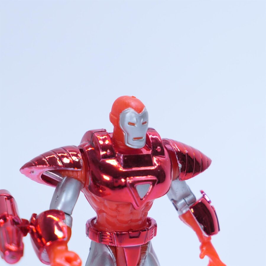 Marvel IRON MAN Hologram Armor Actionfigur Figur Retro 1995 + Zubehör