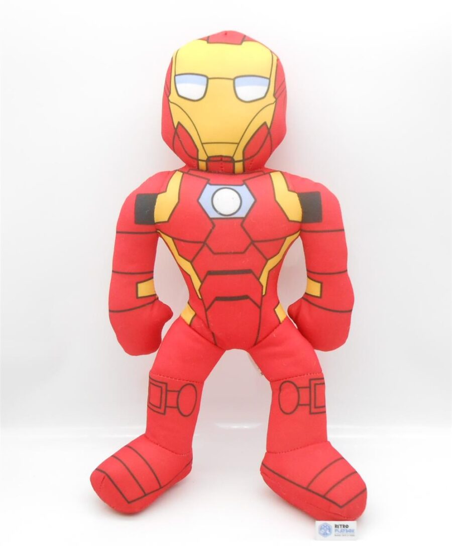 Marvel Iron Man Super Hero Adventures Plüsch mit Sound 40 cm Top Zustand