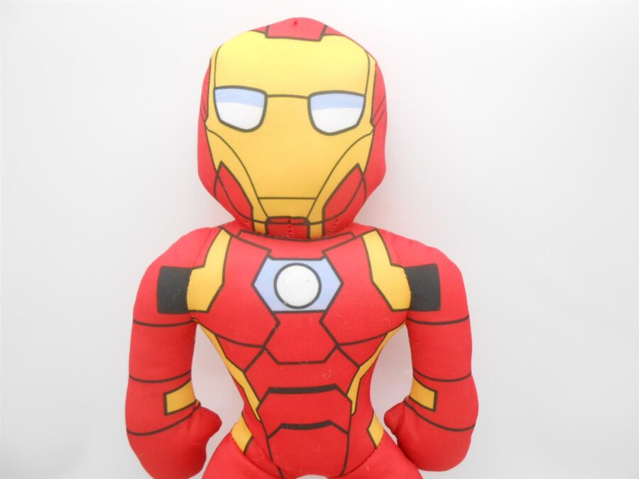 Marvel Iron Man Super Hero Adventures Plüsch mit Sound 40 cm Top Zustand
