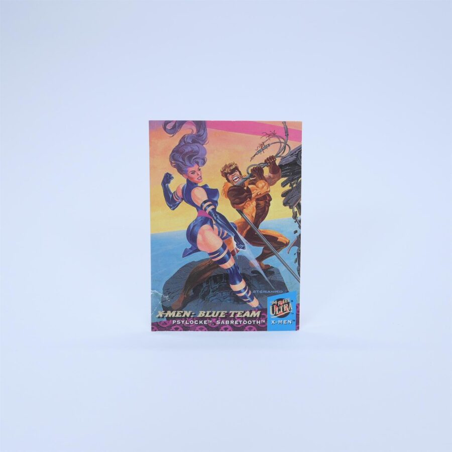 Marvel X-Men BLUE Team 1994 Traiding Cards / Sammelkarte
