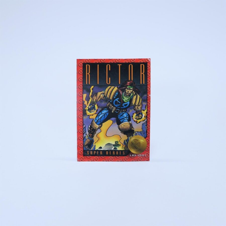 Marvel X-Men Rictor Super Heros 1993 Traiding Cards / Sammelkarte