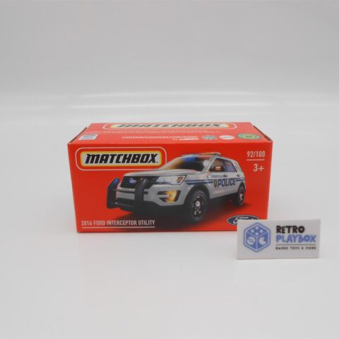 MATCHBOX Auto 70 Jahre Special Edition 2016 FORD INTERCEPTOR UTILITY NEU