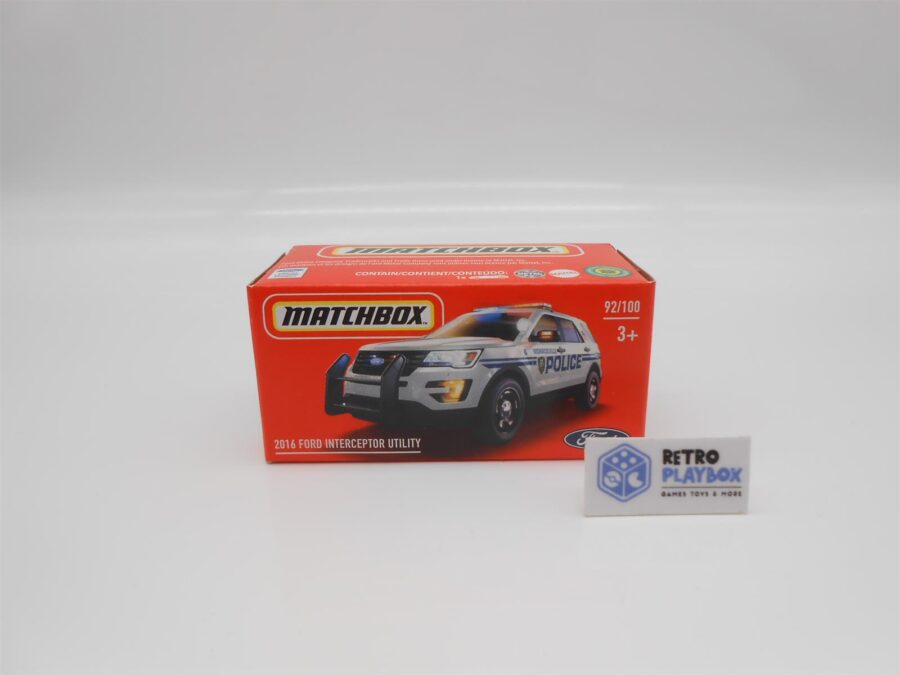 MATCHBOX Auto 70 Jahre Special Edition 2016 FORD INTERCEPTOR UTILITY NEU