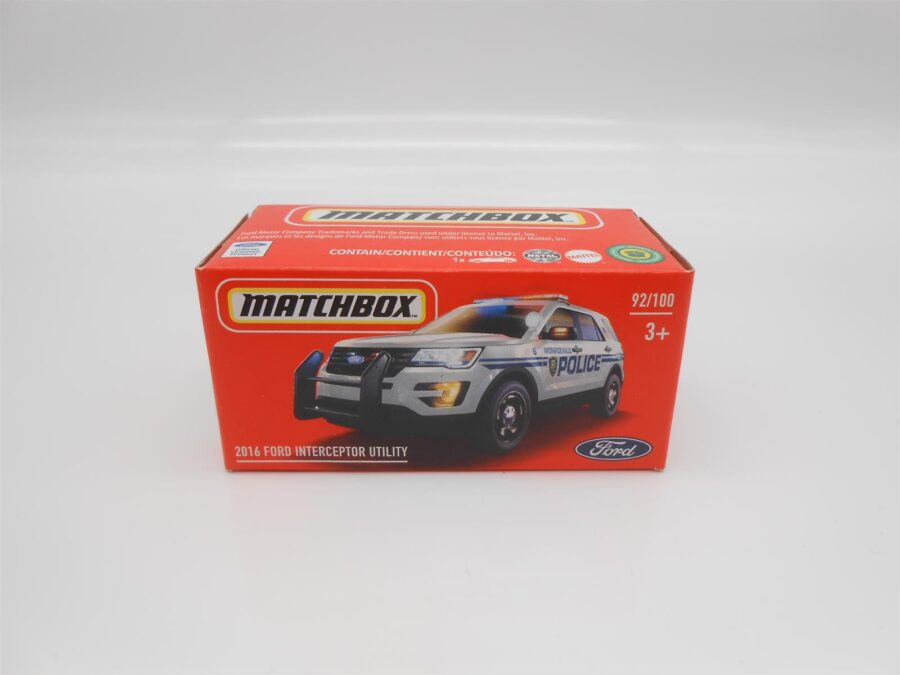 MATCHBOX Auto 70 Jahre Special Edition 2016 FORD INTERCEPTOR UTILITY NEU
