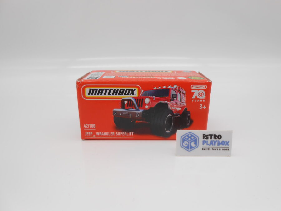 MATCHBOX Auto 70 Jahre Special Edition 2022 | JEEP WRANGLER SUPERLIFT NEU
