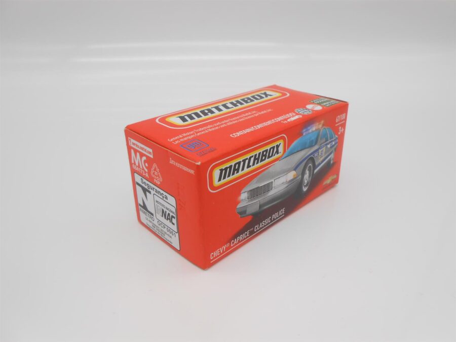 MATCHBOX Auto 70 Jahre Special Edition CHEVY CAPRICE CLASSIC POLICE NEU