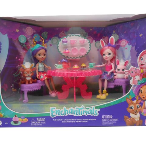 Mattel Enchantimals Tasty Tea Party Bezaubernde Teeparty Puppe NEU&OVP