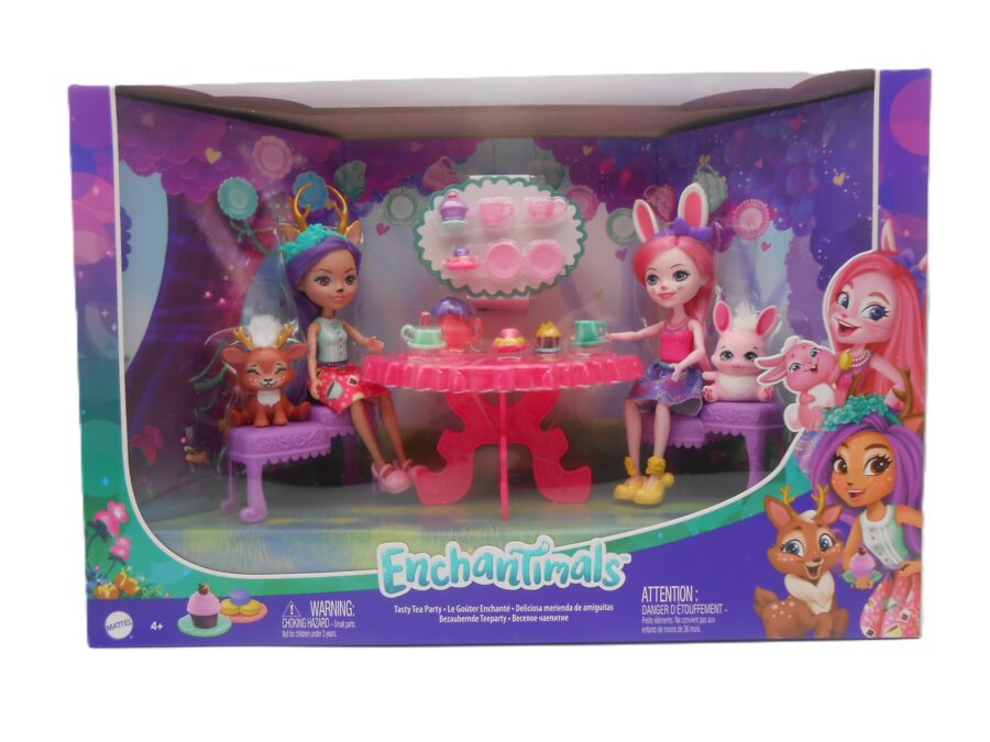 Mattel Enchantimals Tasty Tea Party Bezaubernde Teeparty Puppe NEU&OVP
