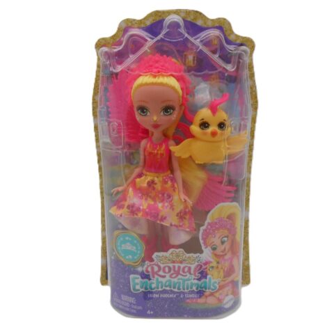 Mattel Royal Enchantimals Falon Phoenix & Sunrise Puppe Doll NEU&OVP