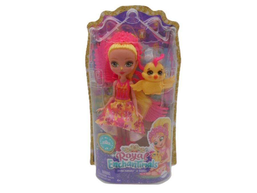 Mattel Royal Enchantimals Falon Phoenix & Sunrise Puppe Doll NEU&OVP