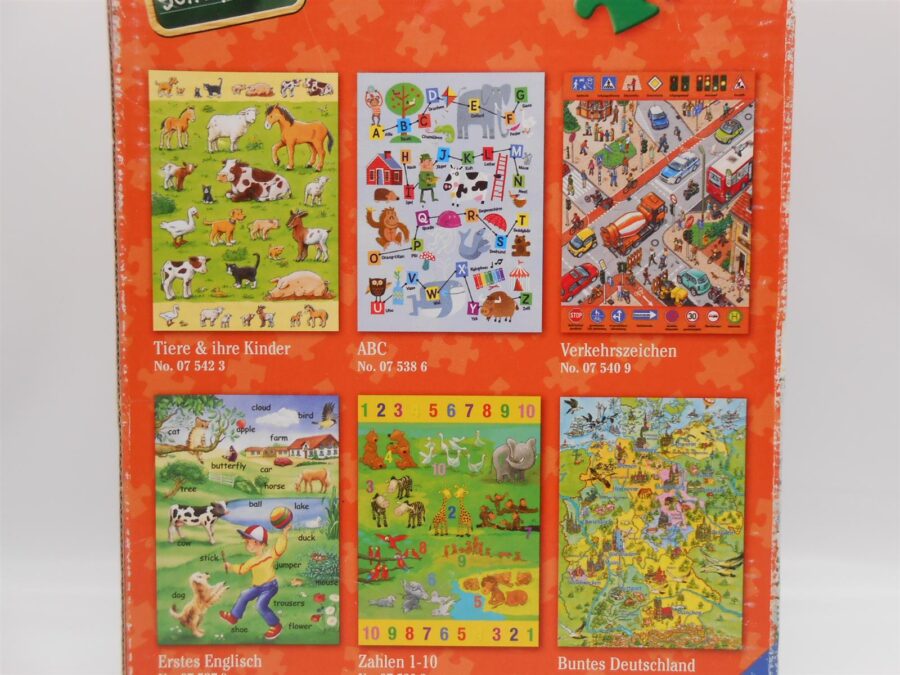 Mein erstes Schulpuzzle / Puzzle / Schule /Ravensburger Spiele Vintage