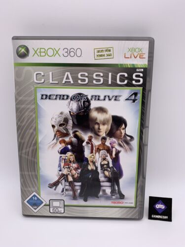 Microsoft Xbox 360 - Dead or Alive 4 Classic Zustand gut