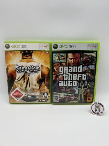 Microsoft Xbox 360 GTA 4 + Saints Row 2 Zustand: Gut