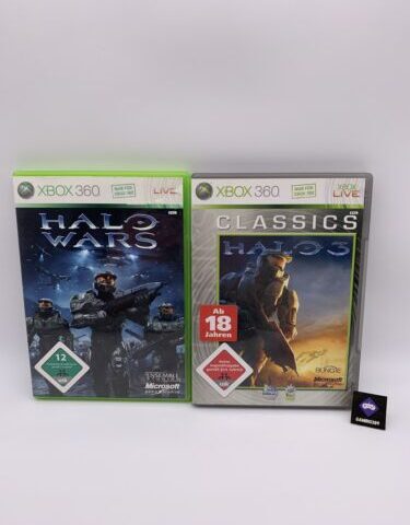Microsoft Xbox 360 - HALO 3 + HALO WARS Bundle Zustand Gut