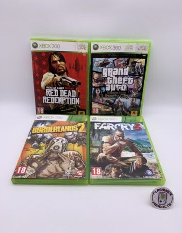 Microsoft Xbox 360 Mega Bundle! 4 Top Spiele 🔥FRZ Version Zustand:Gut