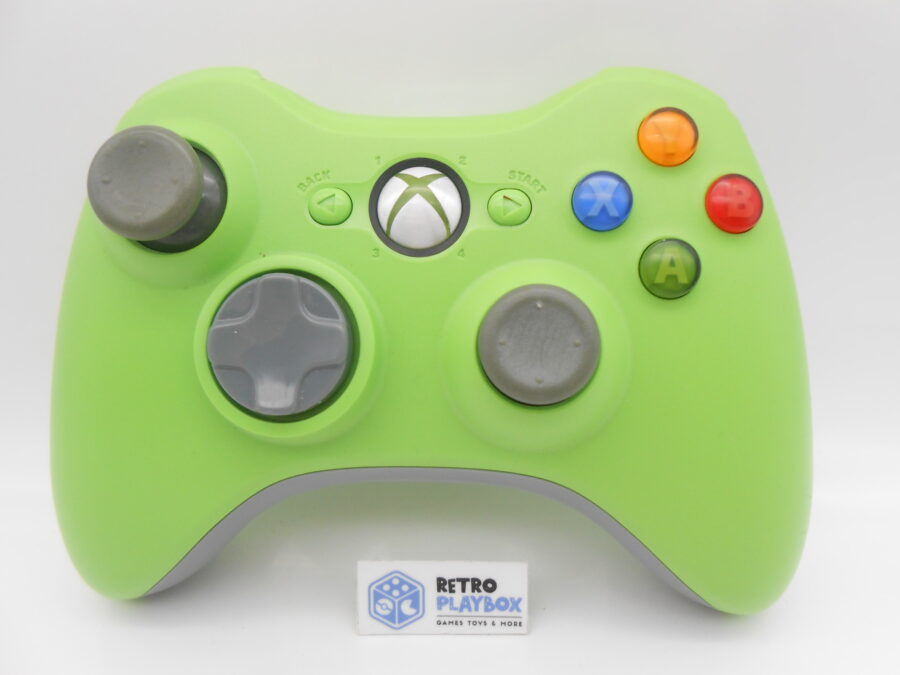 Microsoft Xbox 360 Wireless Controller in GRÜN - Original Rar getestet