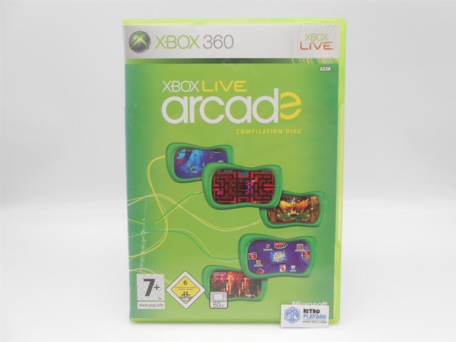 Microsoft Xbox 360 XBOX LIVE arcade Compilation Disc Zustand CD: Sehr gut