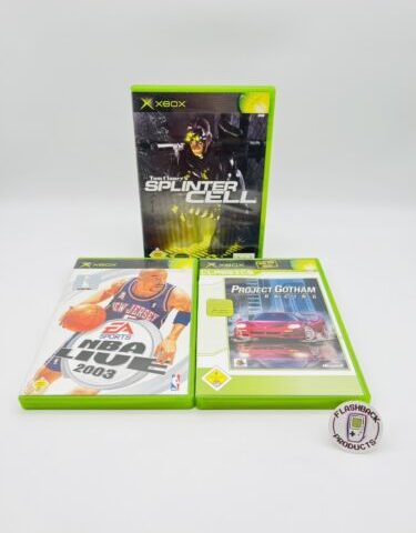 Microsoft Xbox Bundle: Project Gotham + NBA LIVE + Splinter Cell Z.: Gut