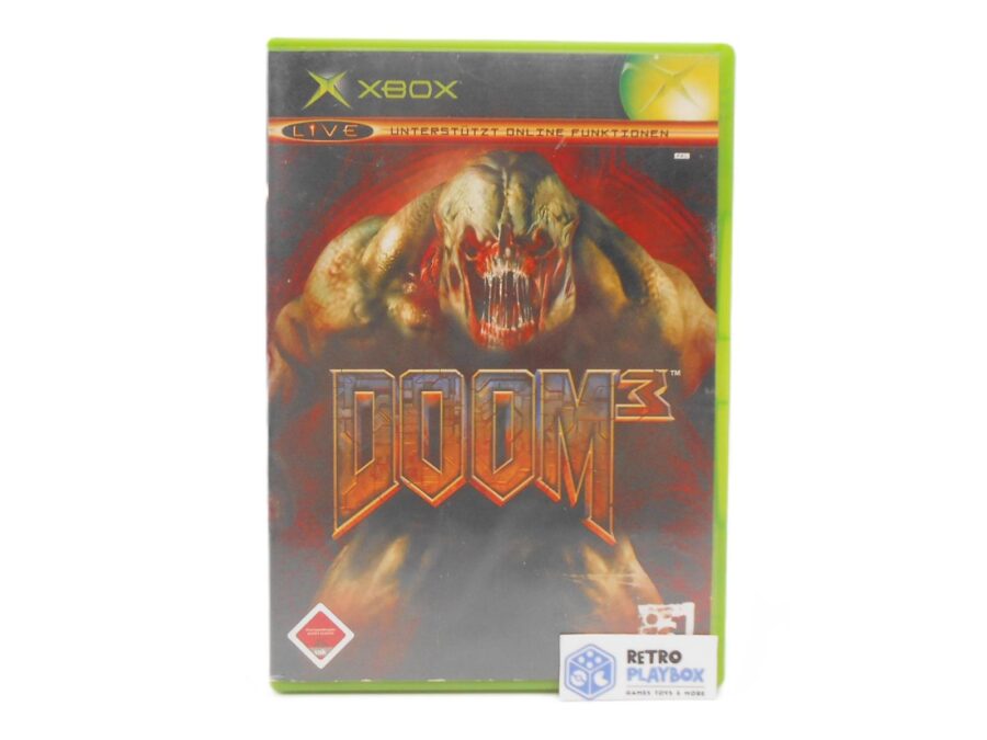 Microsoft Xbox Classic Spiel DOOM 3 Zustand Gut