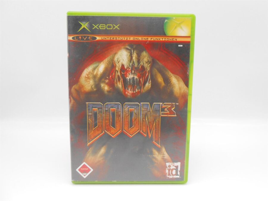Microsoft Xbox Classic Spiel DOOM 3 Zustand Gut