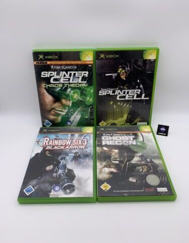 Microsoft Xbox Classic - Tom Claney‘s 4 Spiele Bundle !!
