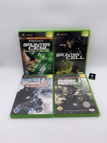 Microsoft Xbox Classic - Tom Claney‘s 4 Spiele Bundle !!