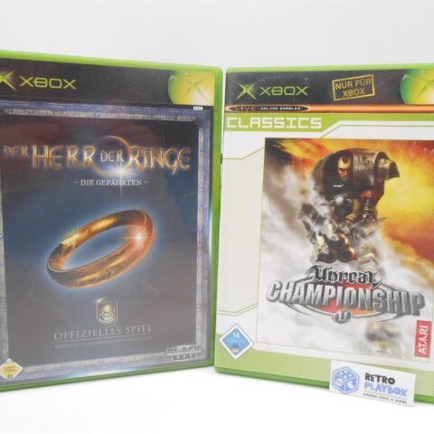 Microsoft Xbox - Der Herr Der Ringe Die Gefährten + Unreal Championship