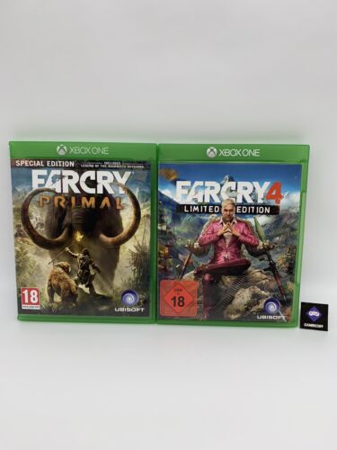 Microsoft Xbox One - Farcry 4 & Farcry Primal Zustand Gut