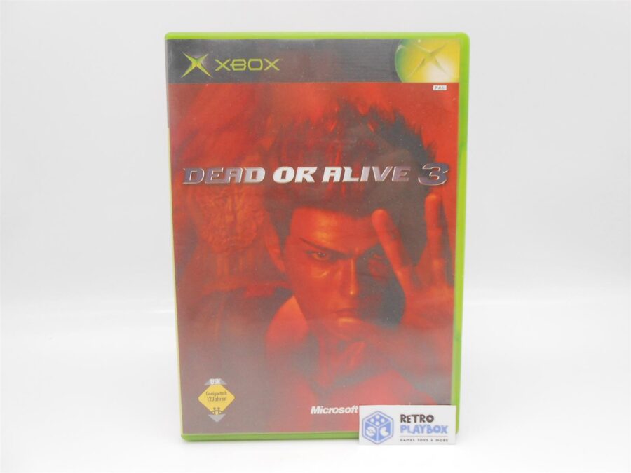 Microsoft Xbox Spiel: Dead or Alive 3 Retro Game Zustand: Gut
